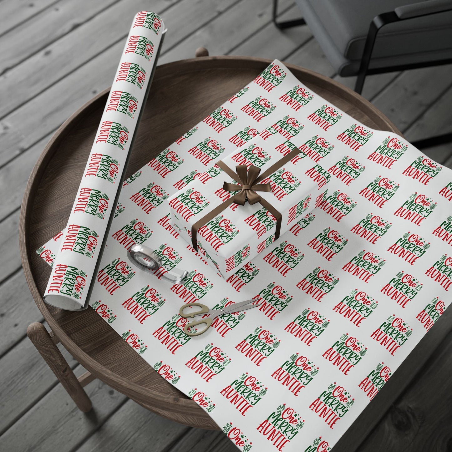 Festive Wrapping Papers for Holidays, Gift Wrapping, Christmas, Birthdays, Special Occasions, Fun Aunt Gifts