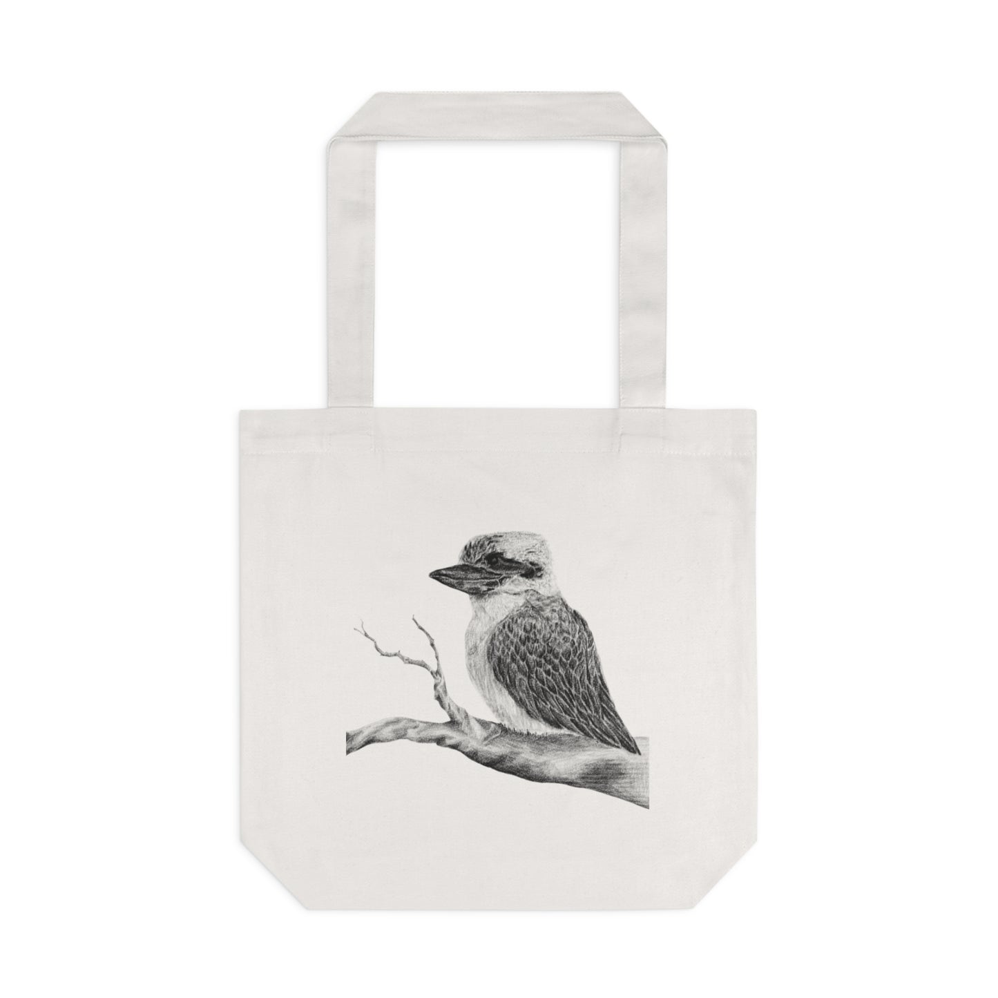 Elegant Cotton Tote Bag, Bird & Dreamcatcher Design, Eco-Friendly Shopping Bag, Gift for Nature Lovers, Perfect for Festivals