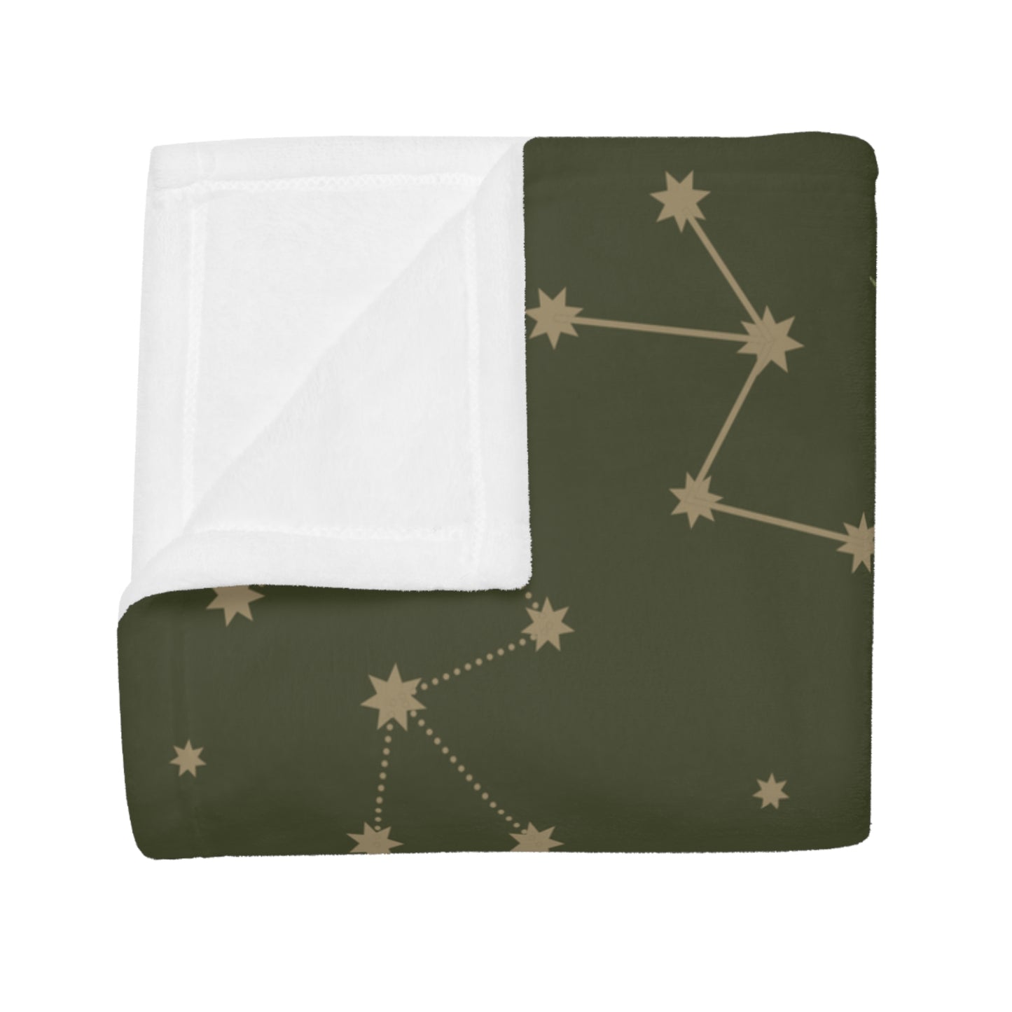 Celestial Floral Fleece Blanket, Cozy Throw for Astrology Lovers, Moon Phases Blanket, Boho Decor, Gift for Her