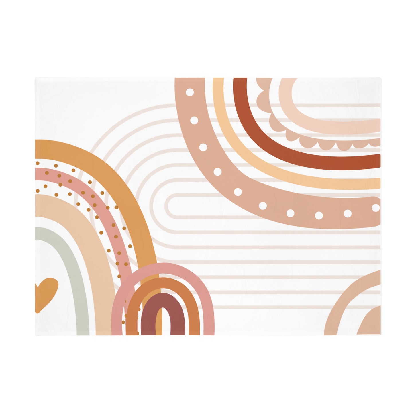 Cozy Plush Fleece Blanket with Abstract Rainbow Design, Soft Throw, Warm Home Decor, Gift for All Occasions, Snuggly Comfort Blanket,