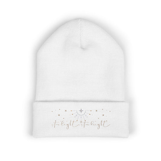 Embroidered Classic Cuffed Beanie - Cozy Winter Accessory, Holiday Gift, Casual Wear, Unisex Beanie, Warm Headwear