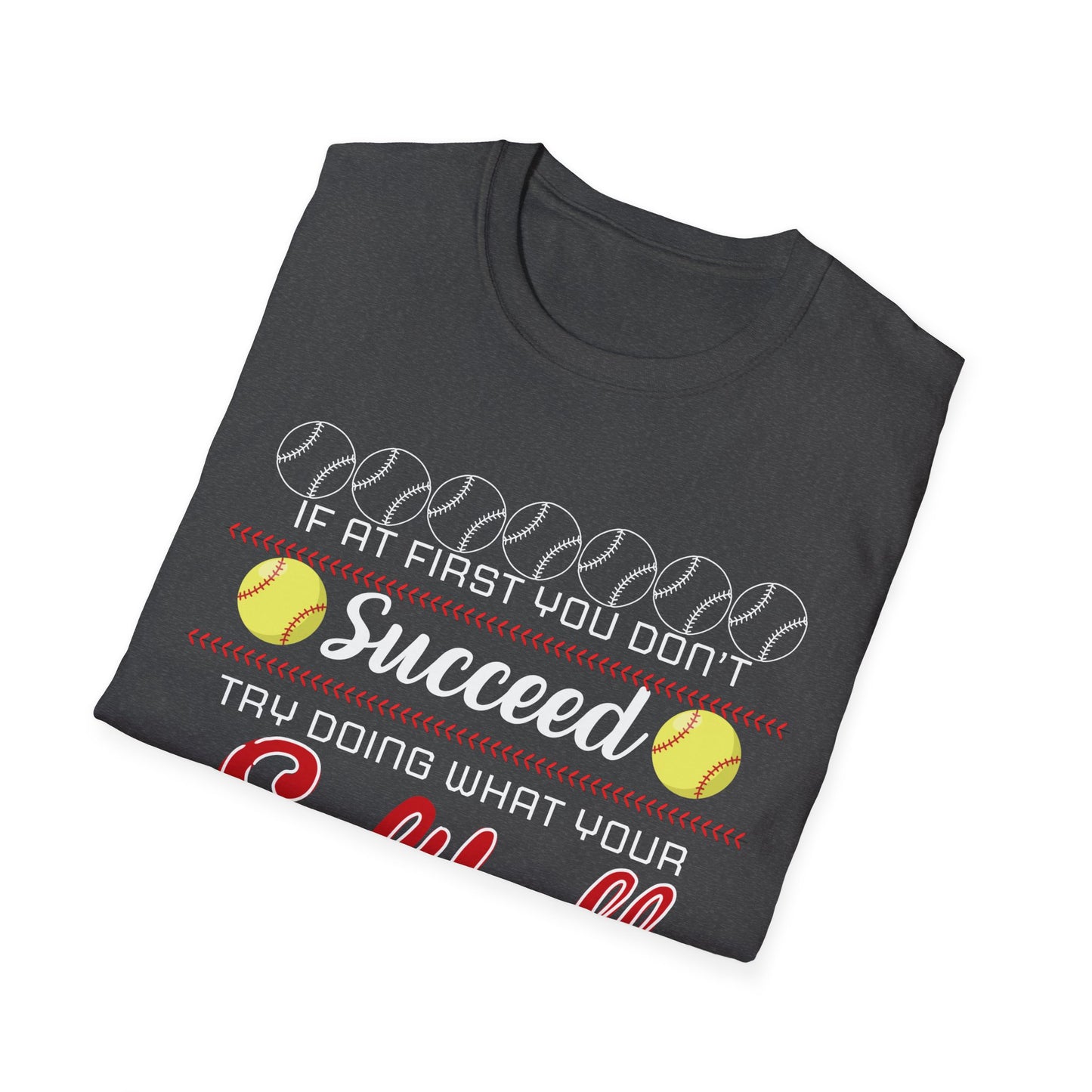 Softstyle T-Shirt: Quiet I'm Trying to Keep Score, Sports Fan Apparel, Gift for Athletes, Team Spirit Shirt, Easy-Breezy Casual Wear