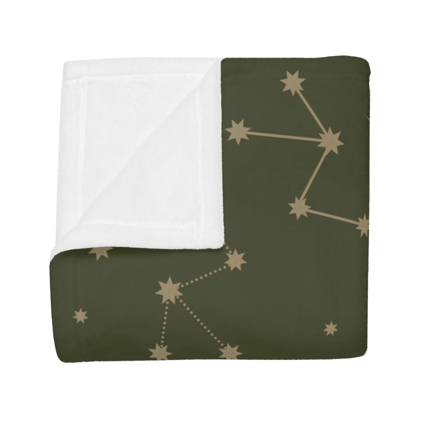 Celestial Floral Fleece Blanket, Cozy Throw for Astrology Lovers, Moon Phases Blanket, Boho Decor, Gift for Her