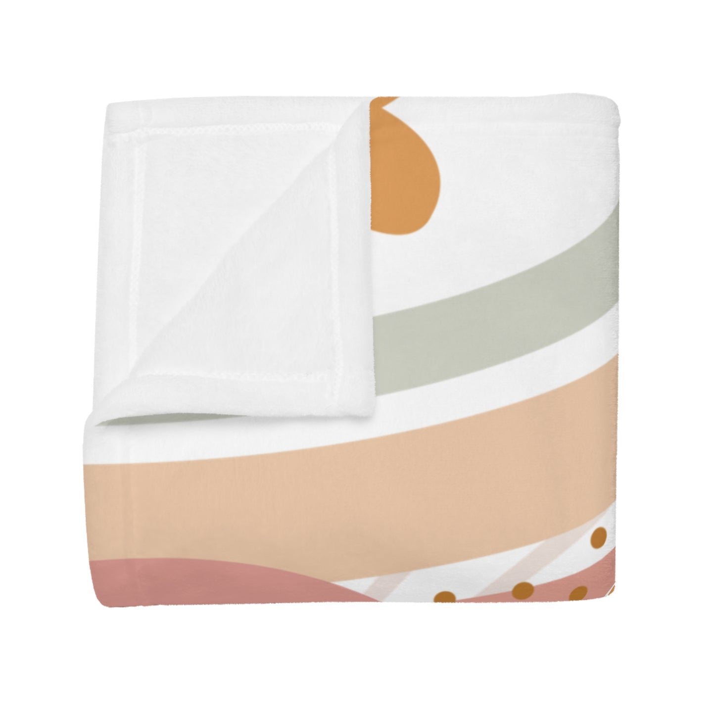 Cozy Plush Fleece Blanket with Abstract Rainbow Design, Soft Throw, Warm Home Decor, Gift for All Occasions, Snuggly Comfort Blanket,