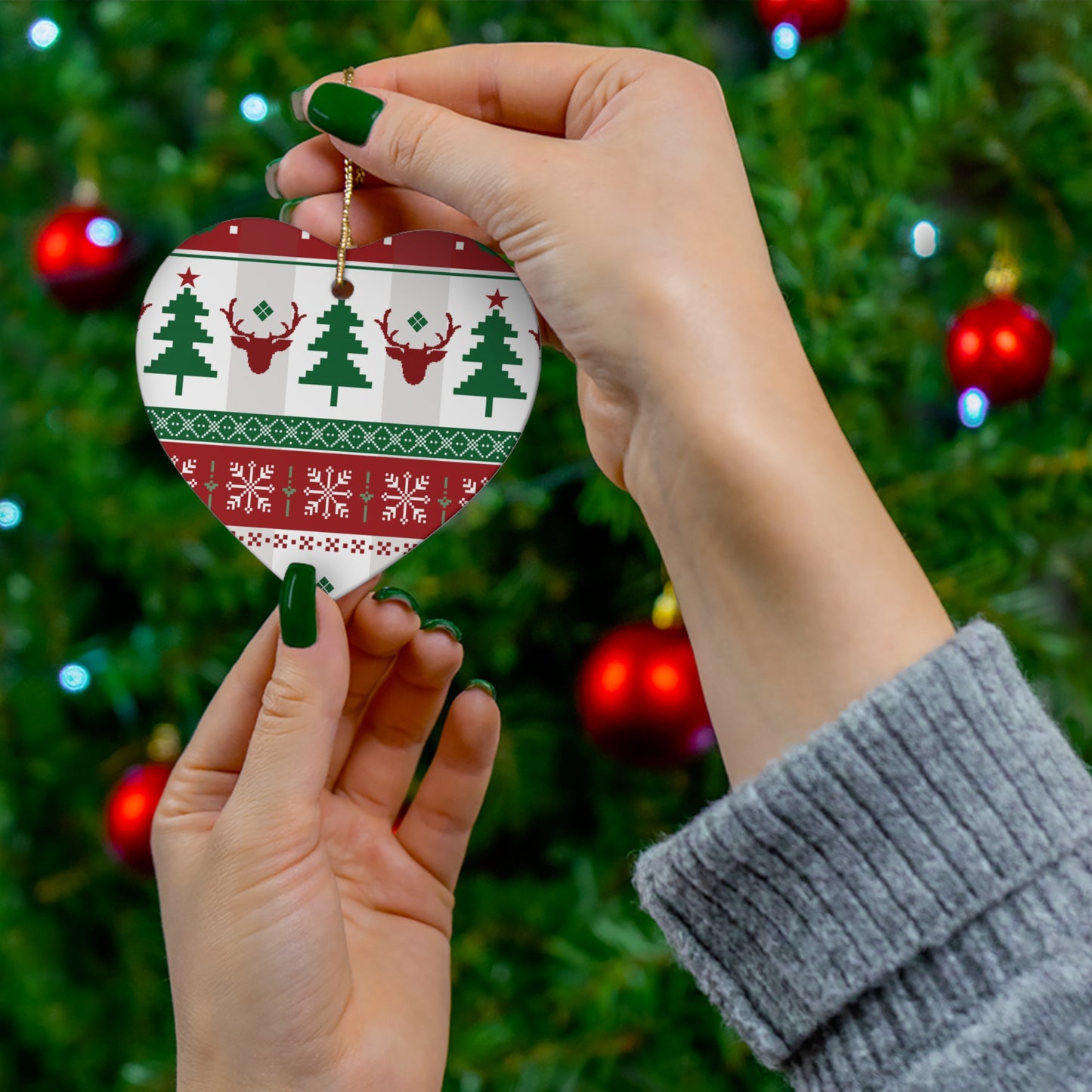 Stained Glass Santa Ornament, Christmas Decoration, Holiday Keepsake, Festive Gift, 2025 Ornament, Seasonal Décor